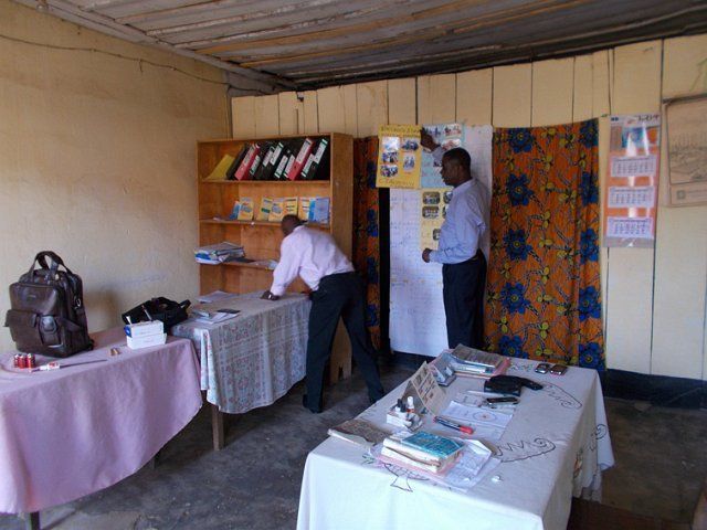 Ufficio CARS a Kindu